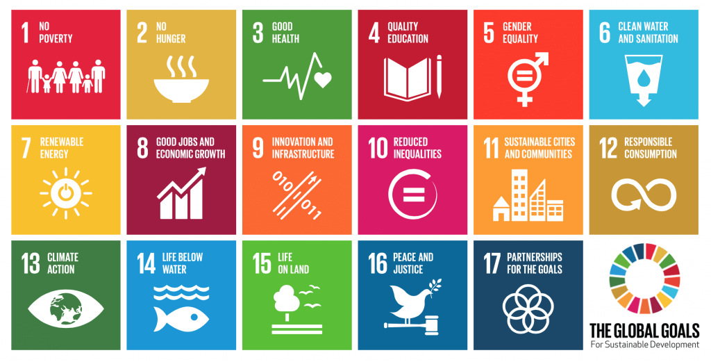 Chart of Sustainable Development Goals