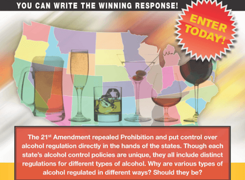 Center for Alcohol Policy Essay Contest – Up to $2,500 – Apply Annually by December 2