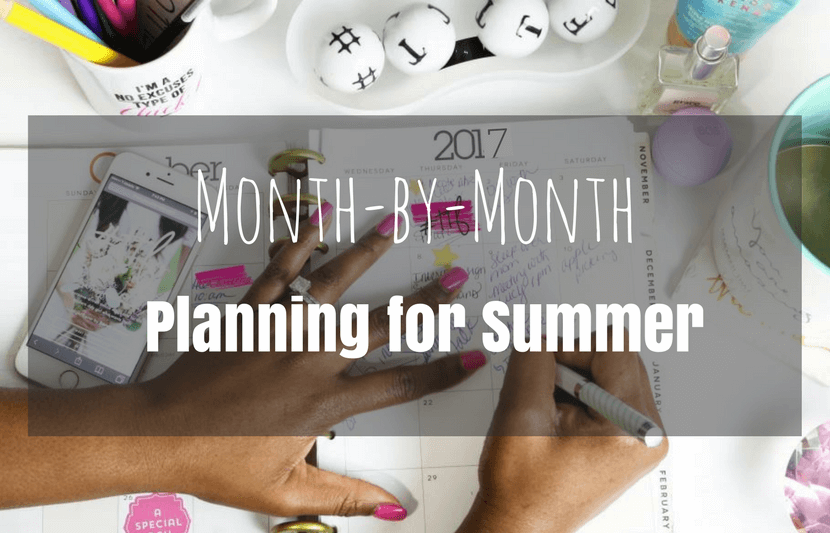 How to Plan for Summer This Winter (Month by Month Guide)