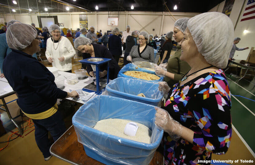 University of Toledo Hosts Meal Drive for Caribbean Hurricane Relief