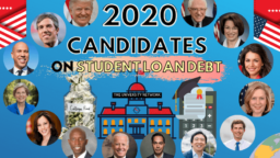 2020 Candidati presidenziali sul debito del prestito studentesco