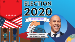 Cory Booker 2020 - Über Hochschulbildung und 6 weitere Schlüsselthemen