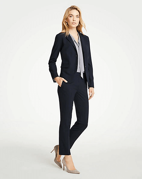 The 2-Button Blazer in Seasonless Stretch, Ann Taylor