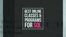 Best Online Classes and Programs for SQL