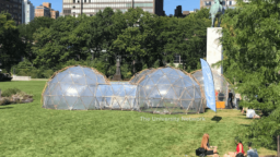 Greta Thunberg Tours ‘Pollution Pods’ at U.N.