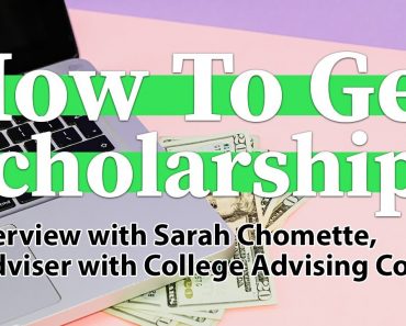 Come ottenere borse di studio - Intervista con Sarah Chomette, eAdviser, College Advising Corps