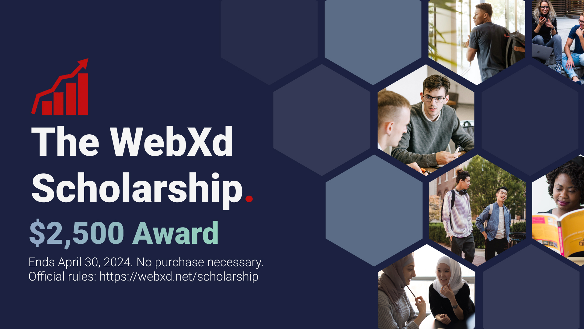 WebXd Launches $2,500 WebXd Scholarship