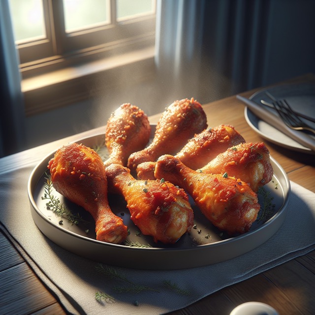 Air Fryer Chicken Drumsticks Healthy Dorm Room Cooking