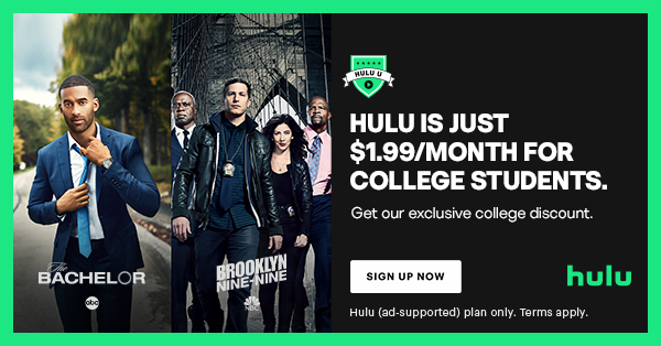 ส่วนลดนักศึกษา Hulu & ข้อเสนอที่ดีที่สุด