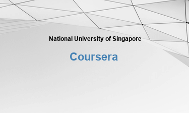 การศึกษาออนไลน์ฟรีจากมหาวิทยาลัยแห่งชาติสิงคโปร์