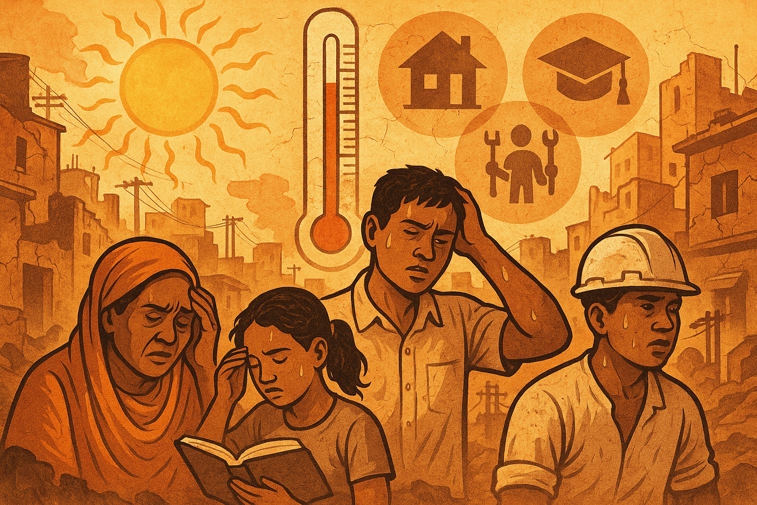 Billions Face Heat Danger Beyond Just Climate: New Study
