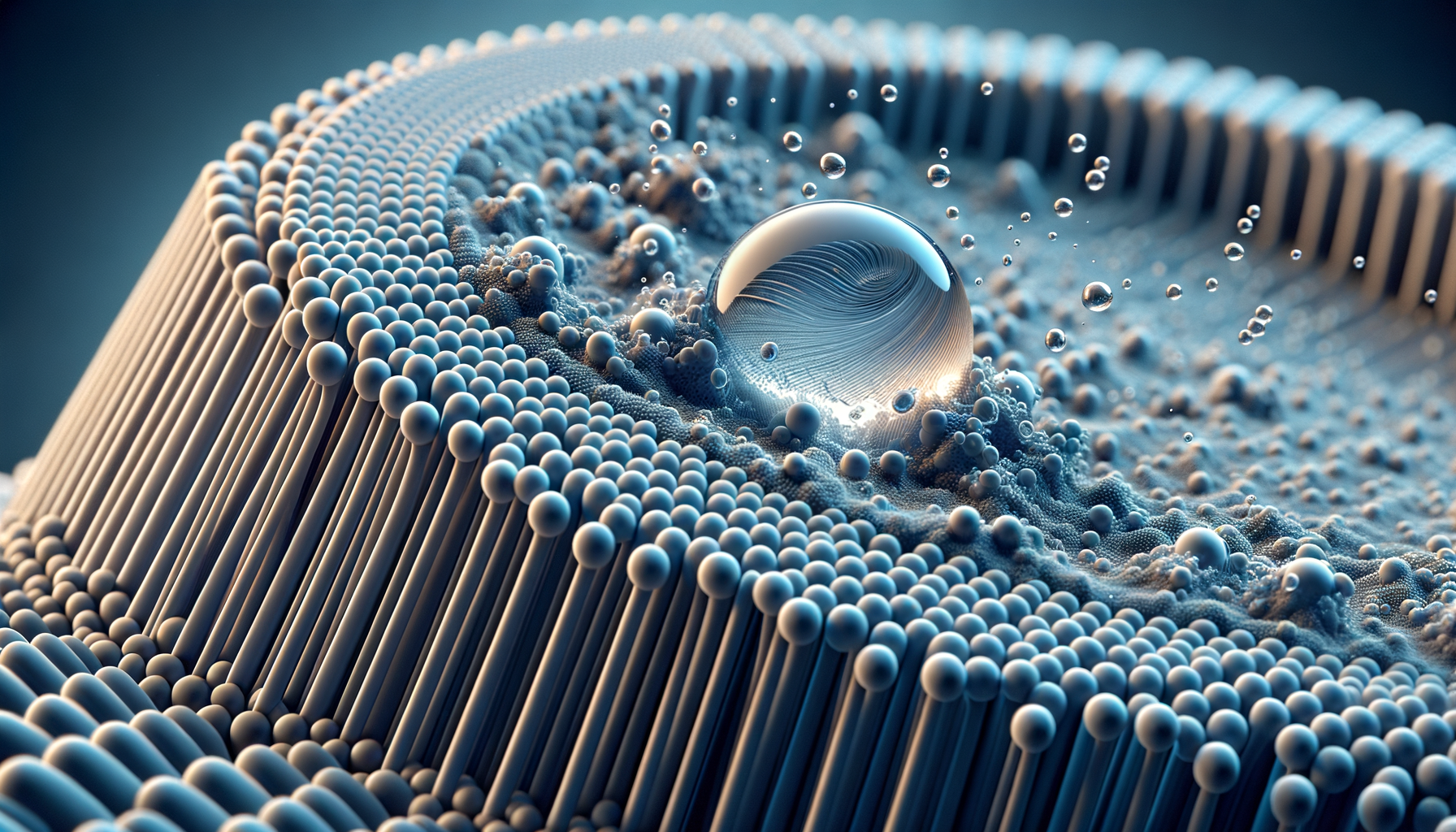 Polymer ‘Bristles’ Coating Could Stop Germs From Spreading
