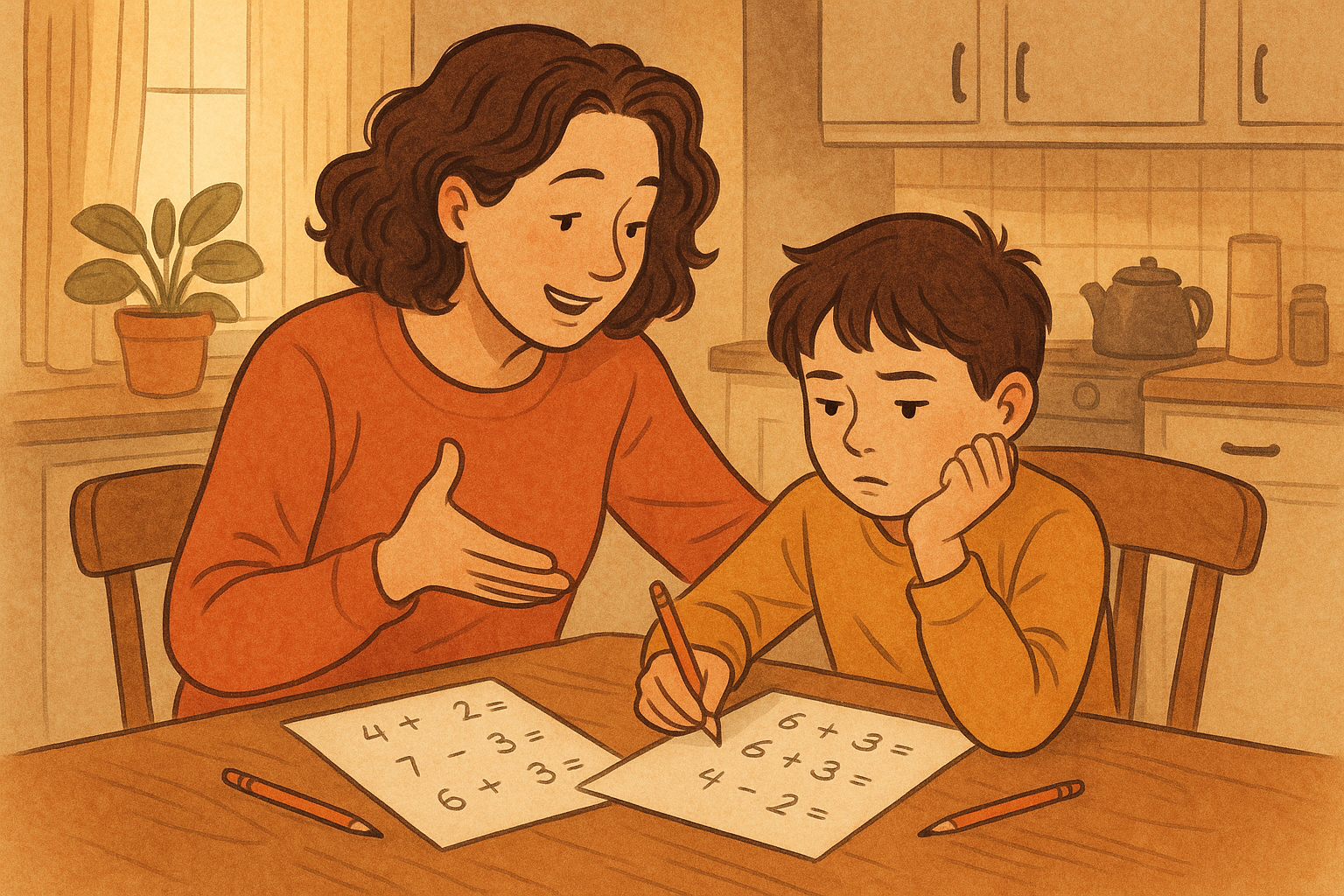 Bagaimana Motivasi Orang Tua Membentuk Keberhasilan Matematika Anak