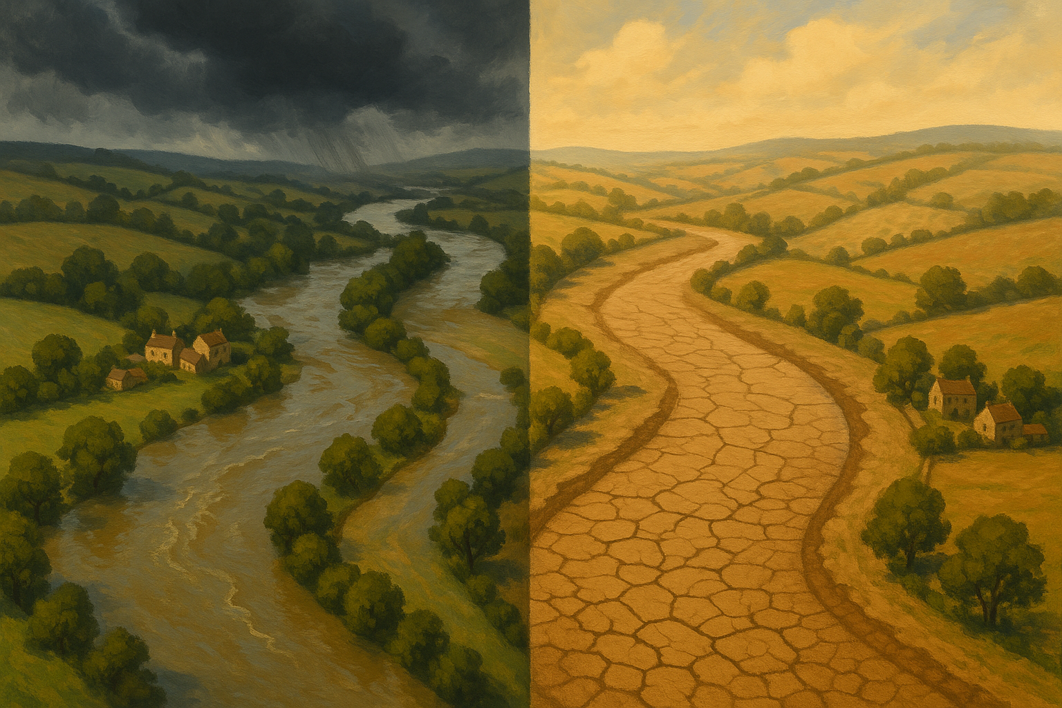 UK Rivers Face Dangerous Climate Whiplash, New Study Warns