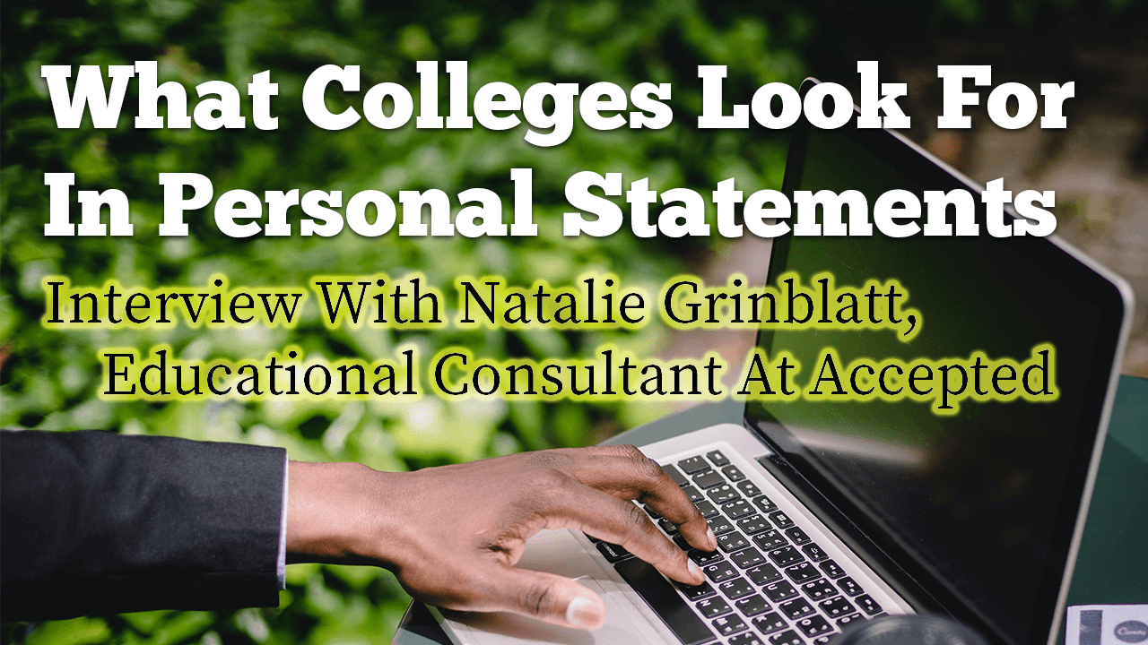 What Colleges Look for in Personal Statements